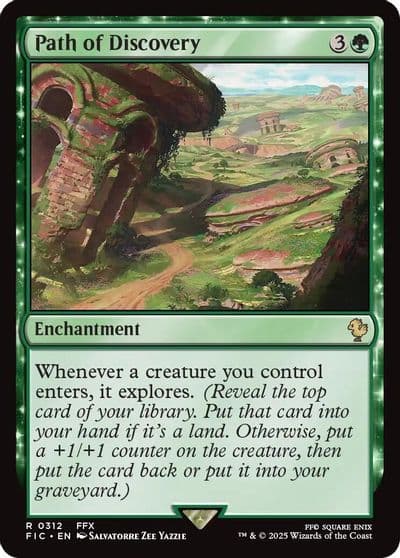 Path of Discovery Commander: FINAL FANTASY Magic card