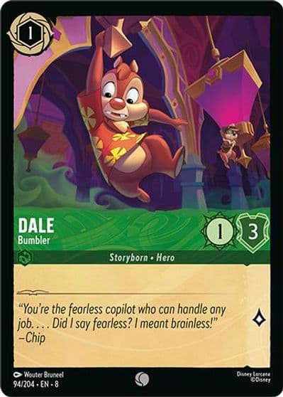 Dale Bumbler Reign of Jafar Lorcana card