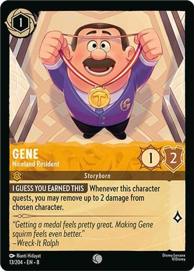 Gene Niceland Resident Reign of Jafar Lorcana card