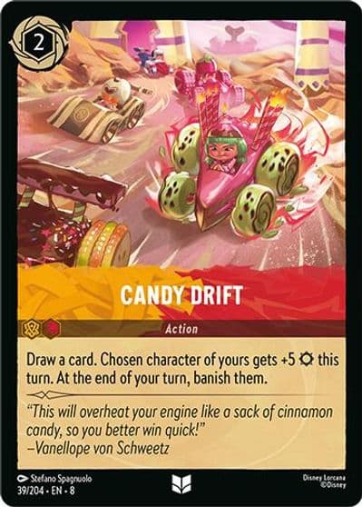 Candy Drift Reign of Jafar Lorcana card