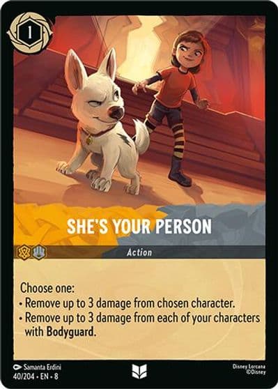 Shes Your Person Reign of Jafar Lorcana card