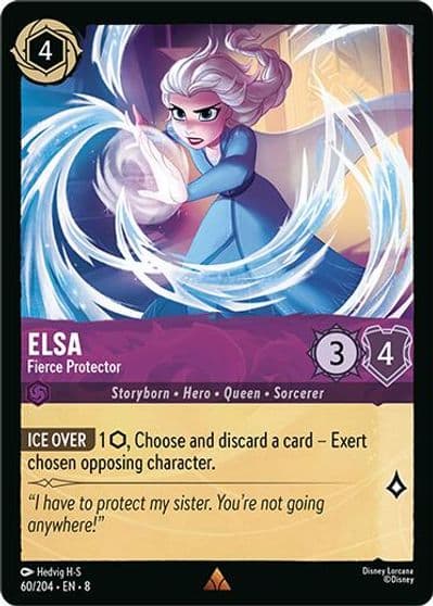 Elsa Fierce Protector Reign of Jafar Lorcana card