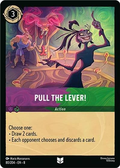 Pull the Lever Reign of Jafar Lorcana card