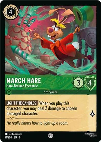 March Hare Hare Brained Eccentric Reign of Jafar Lorcana card
