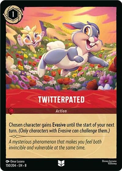 Twitterpated Reign of Jafar Lorcana card