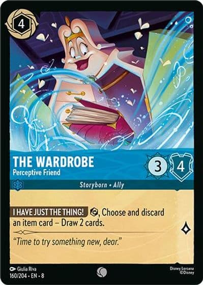 The Wardrobe Perceptive Friend Reign of Jafar Lorcana card