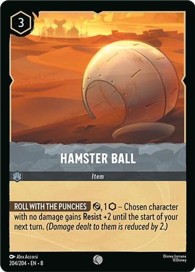 Hamster Ball Reign of Jafar Lorcana card