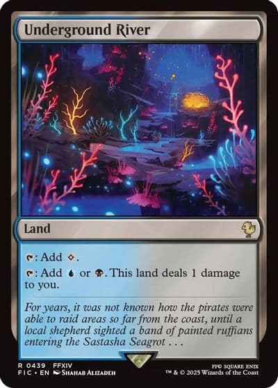 Underground River Commander: FINAL FANTASY Magic card
