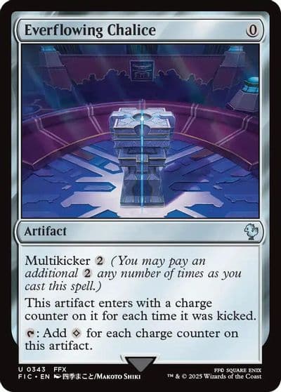 Everflowing Chalice Commander: FINAL FANTASY Magic card