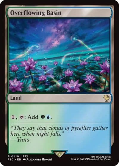 Overflowing Basin Commander: FINAL FANTASY Magic card