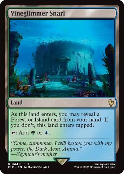 Vineglimmer Snarl Commander: FINAL FANTASY Magic card