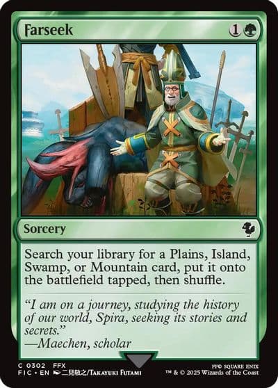 Farseek Commander: FINAL FANTASY Magic card