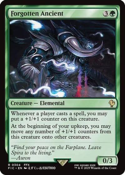 Forgotten Ancient Commander: FINAL FANTASY Magic card