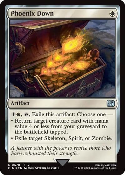Phoenix Down Surge Foil FINAL FANTASY Magic card