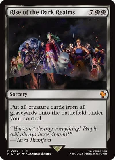 Rise of the Dark Realms Commander: FINAL FANTASY Magic card