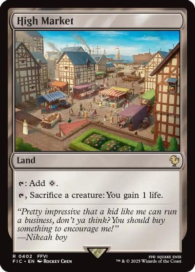 High Market Commander: FINAL FANTASY Magic card