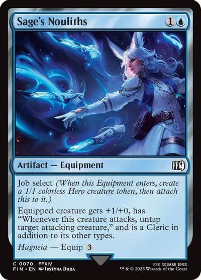 Sages Nouliths FINAL FANTASY Magic card