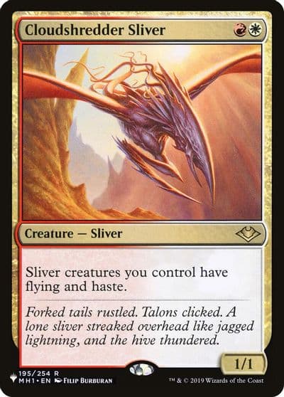 Cloudshredder Sliver The List Reprints Magic card