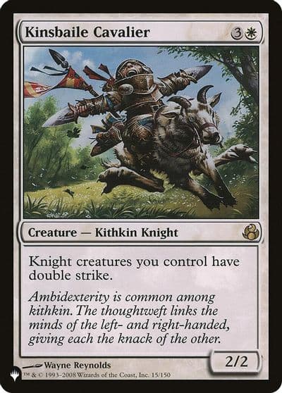 Kinsbaile Cavalier The List Reprints Magic card