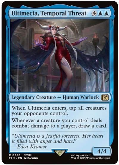 Ultimecia Temporal Threat FINAL FANTASY Magic card