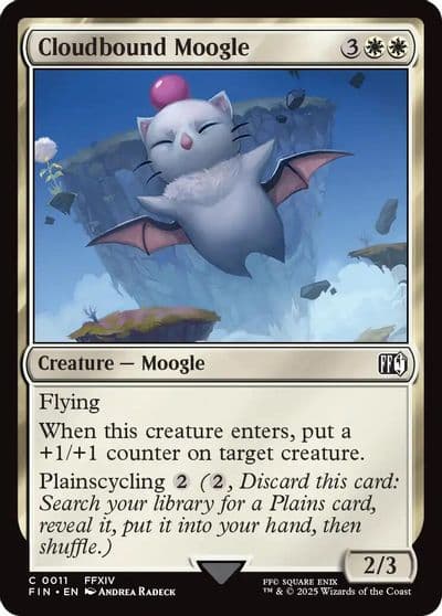 Cloudbound Moogle FINAL FANTASY Magic card
