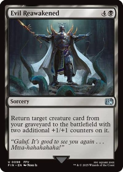 Evil Reawakened FINAL FANTASY Magic card
