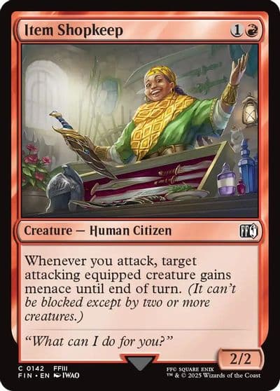 Item Shopkeep FINAL FANTASY Magic card