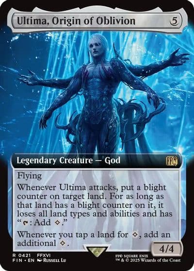 Ultima Origin of Oblivion Extended Art FINAL FANTASY Magic card