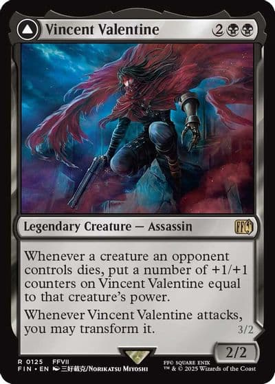 Vincent Valentine FINAL FANTASY Magic card