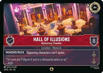 Hall of Illusions Mysterious Chamber Illumineer's Quest: Palace Heist Lorcana card