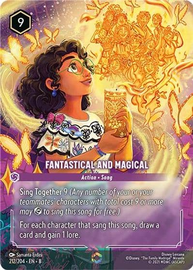 Fantastical and Magical Enchanted Reign of Jafar Lorcana card