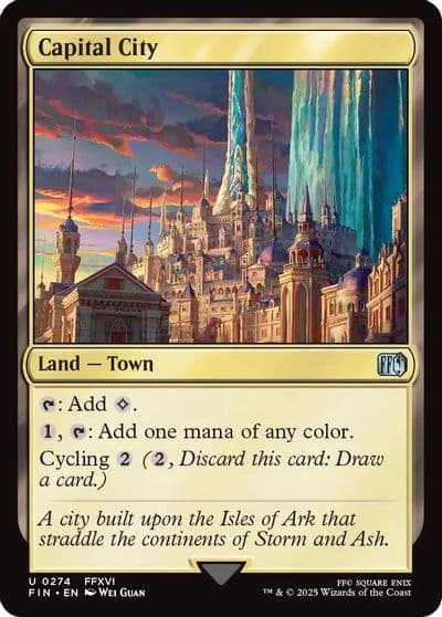 Capital City FINAL FANTASY Magic card