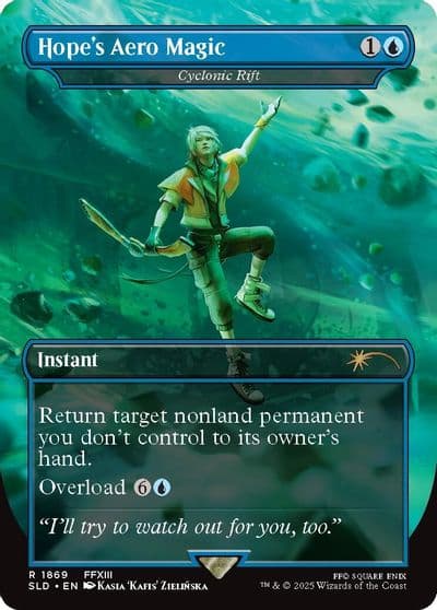 Hopes Aero Magic Cyclonic Rift Secret Lair Drop Series Magic card