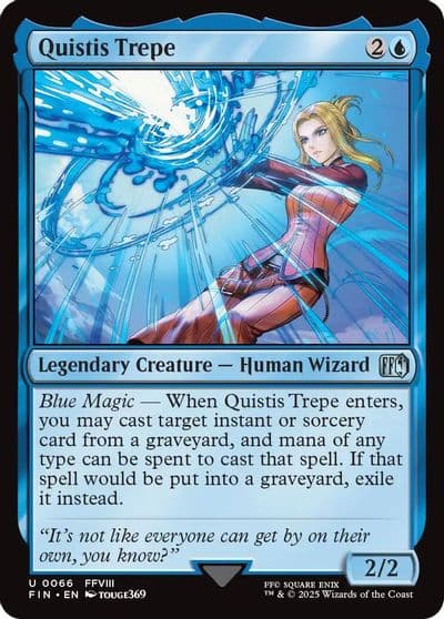 Quistis Trepe FINAL FANTASY Magic card