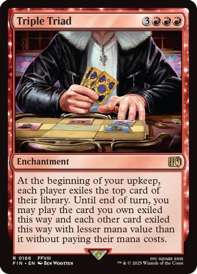 Triple Triad FINAL FANTASY Magic card
