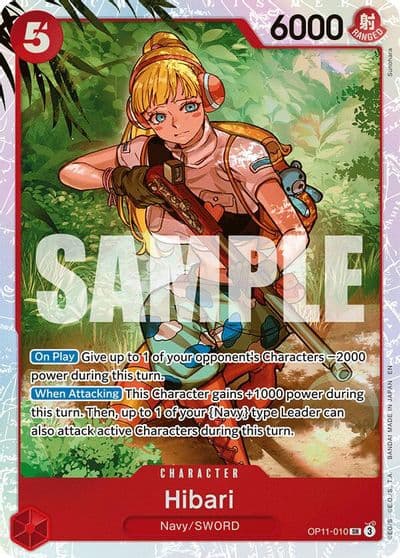 Hibari A Fist of Divine Speed One Piece card