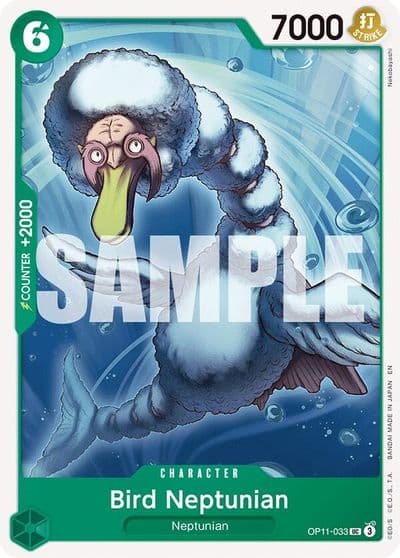 Bird Neptunian A Fist of Divine Speed One Piece card