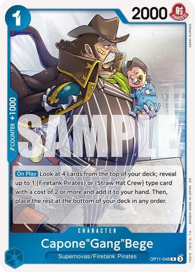 CaponeGangBege 048 A Fist of Divine Speed One Piece card