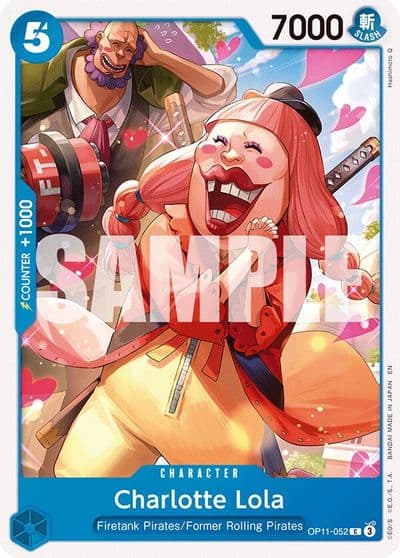 Charlotte Lola A Fist of Divine Speed One Piece card