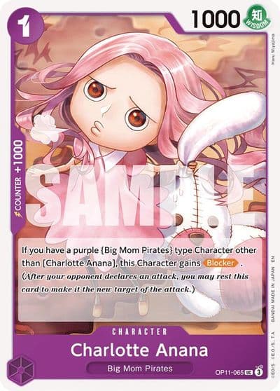 Charlotte Anana A Fist of Divine Speed One Piece card