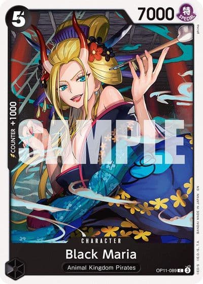 Black Maria A Fist of Divine Speed One Piece card