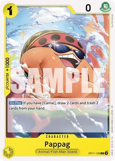 Pappag A Fist of Divine Speed One Piece card