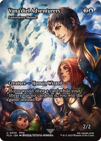 Vanadiel Adventurers Laboratory Maniac Showcase FINAL FANTASY: Through the Ages Magic card