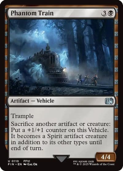 Phantom Train FINAL FANTASY Magic card