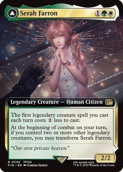 Serah Farron Extended Art FINAL FANTASY Magic card