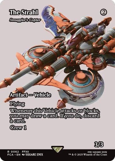 The Strahl Smugglers Copter Showcase FINAL FANTASY: Through the Ages Magic card