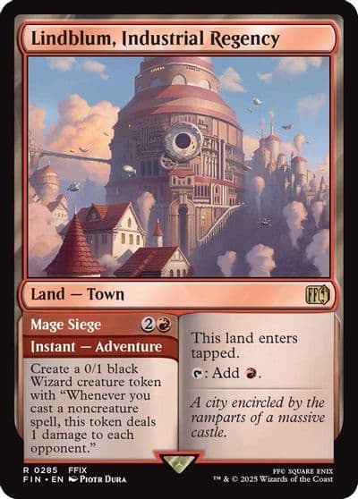 Lindblum Industrial Regency FINAL FANTASY Magic card