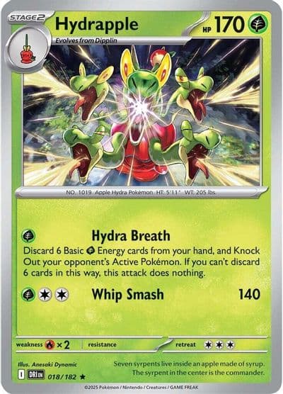 Hydrapple SV10: Destined Rivals Pokemon card