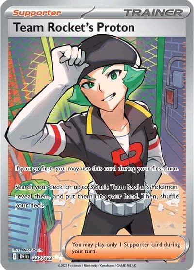 Team Rocket's Proton SV10: Destined Rivals Pokemon card