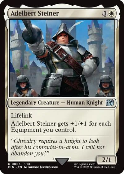 Adelbert Steiner FINAL FANTASY Magic card
